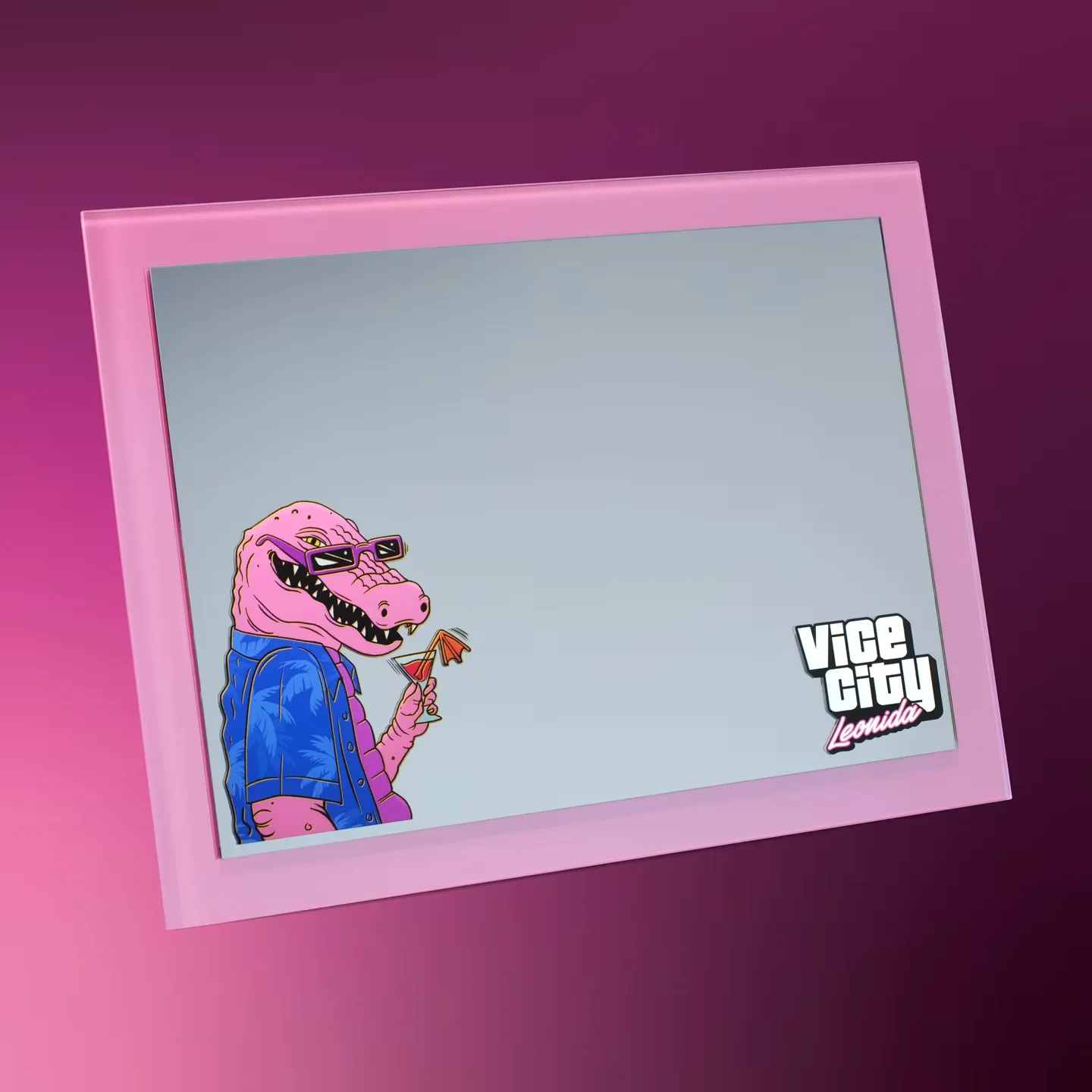 Miroir Macca the Gator