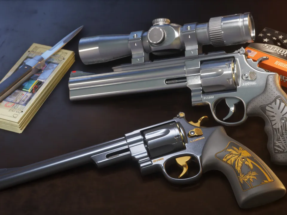 Revolvers Hawk & Little Morgan