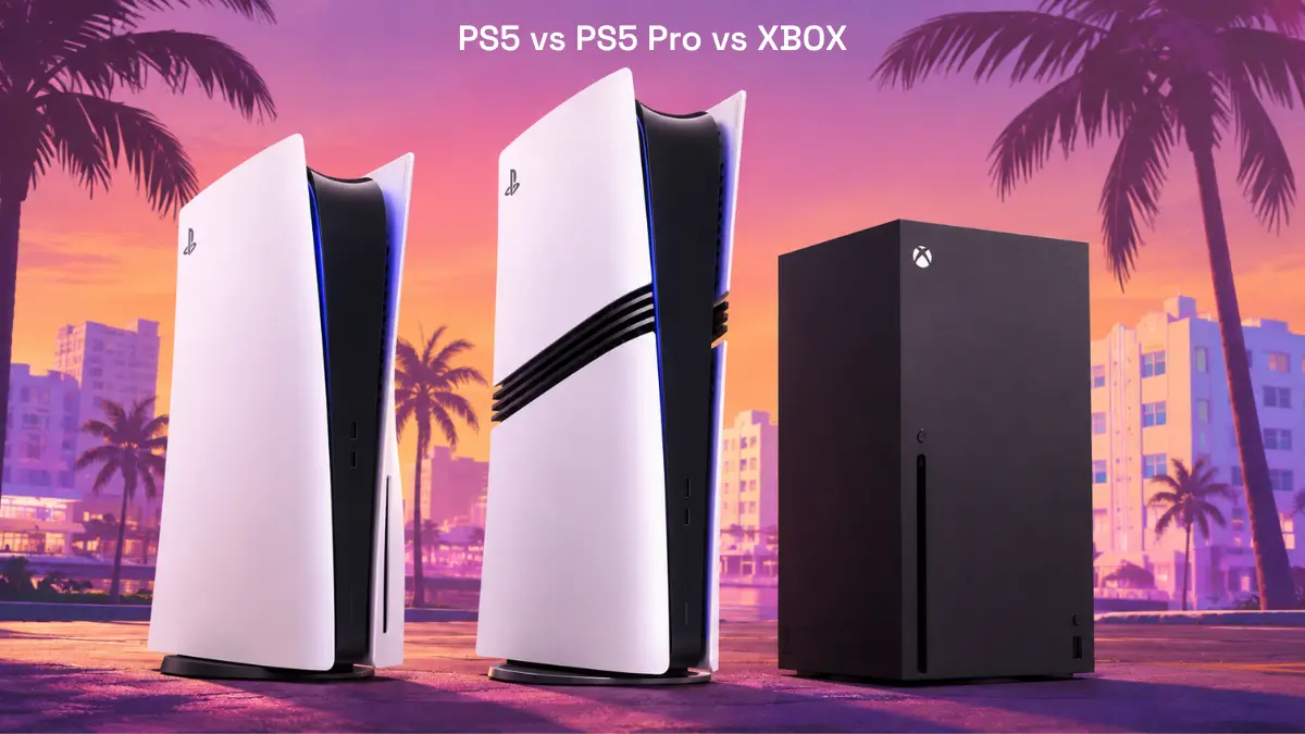 PS5 vs PS5 Pro vs Xbox Series X : quelle console pour GTA 6 ?