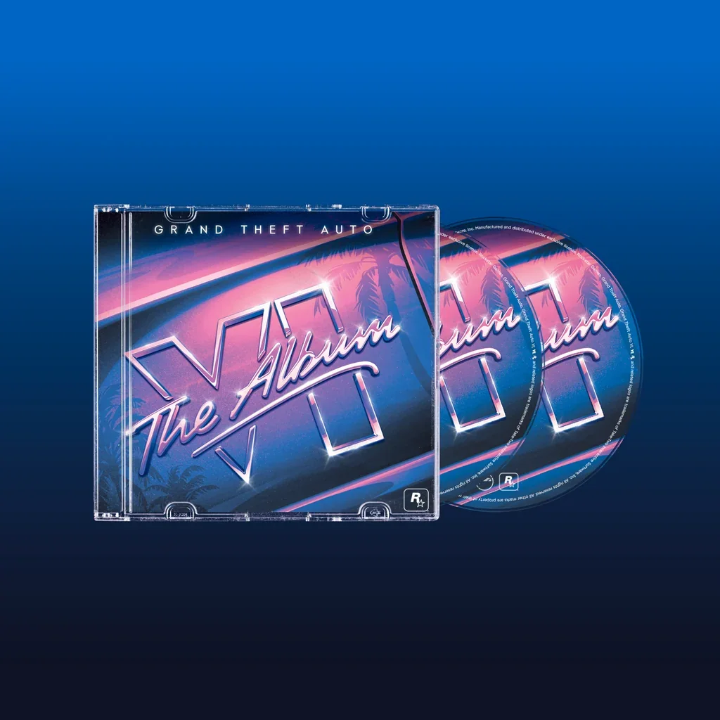 Édition CD de GTA 6: The Album avec boîtier et deux disques