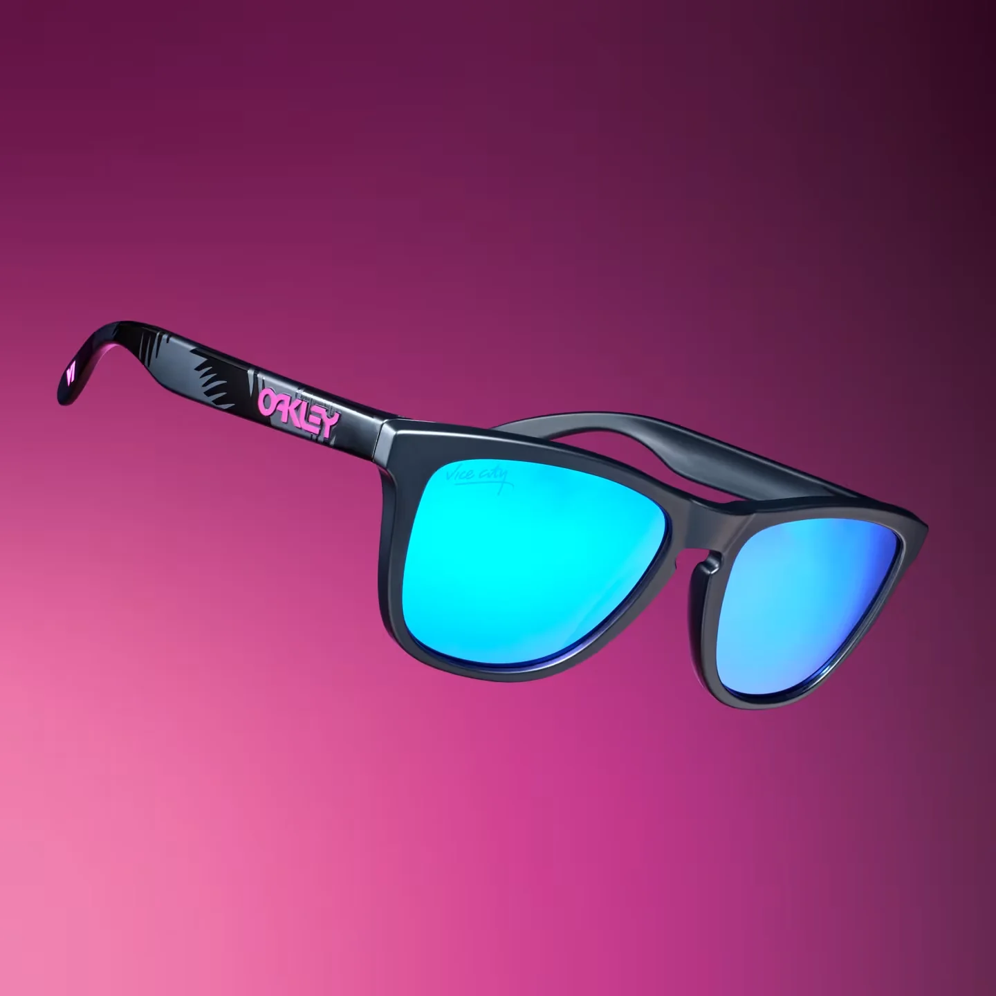 Lunettes de soleil Oakley aux couleurs de Vice City