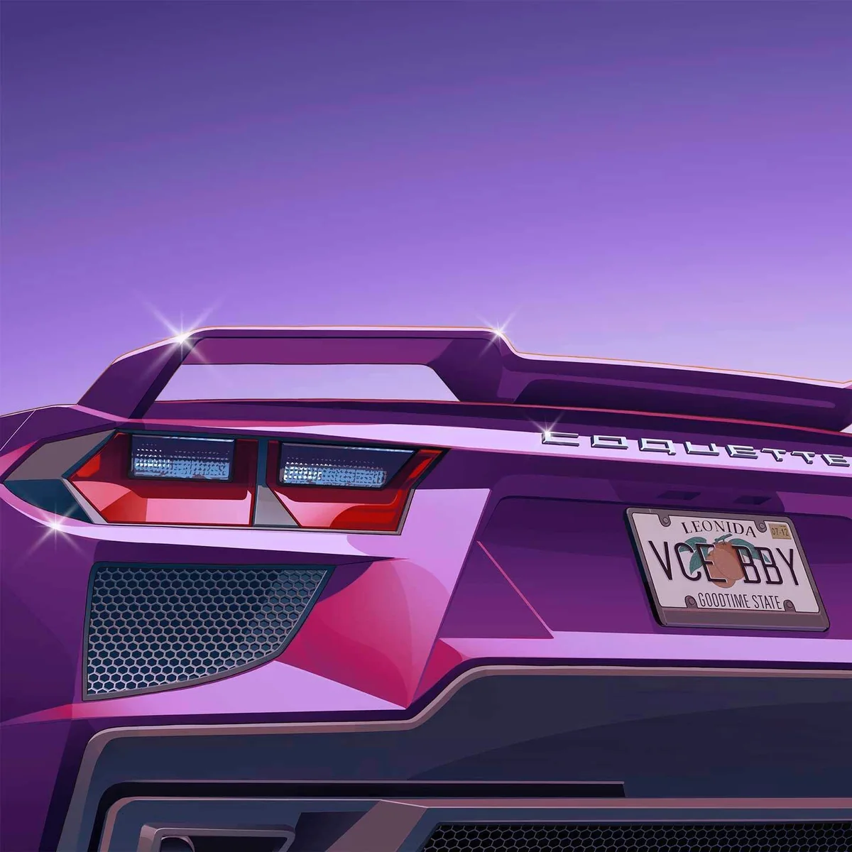 Voiture de sport de Leonida partagée par Future, Metro Boomin et Yung Lean